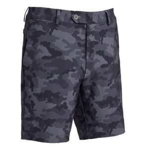 G/FORE Men’s Maverick 4-Way Stretch Hybrid Shorts in Charcoal Camouflage NWT